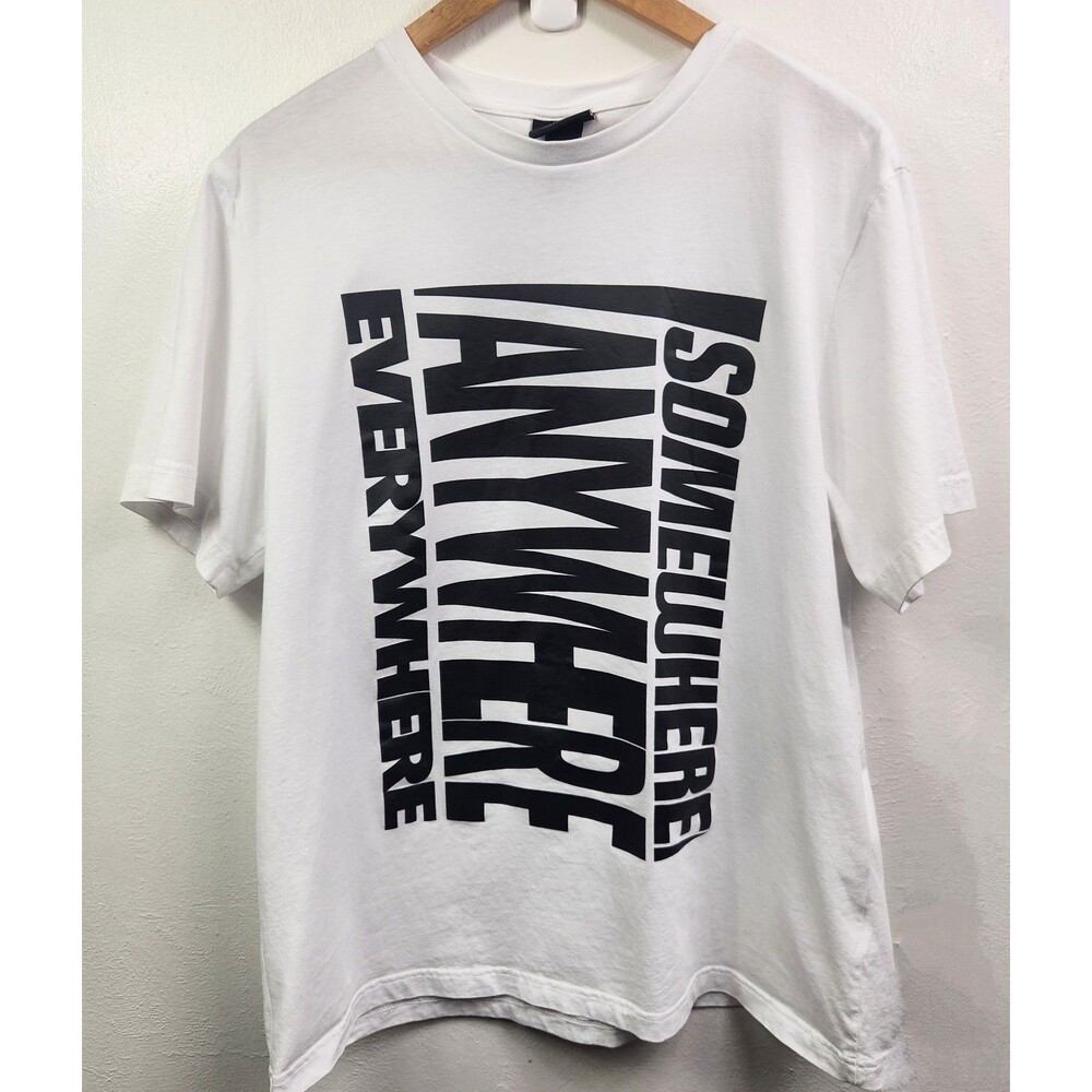 H&M Regular Fit Printed T-shirt Size Large